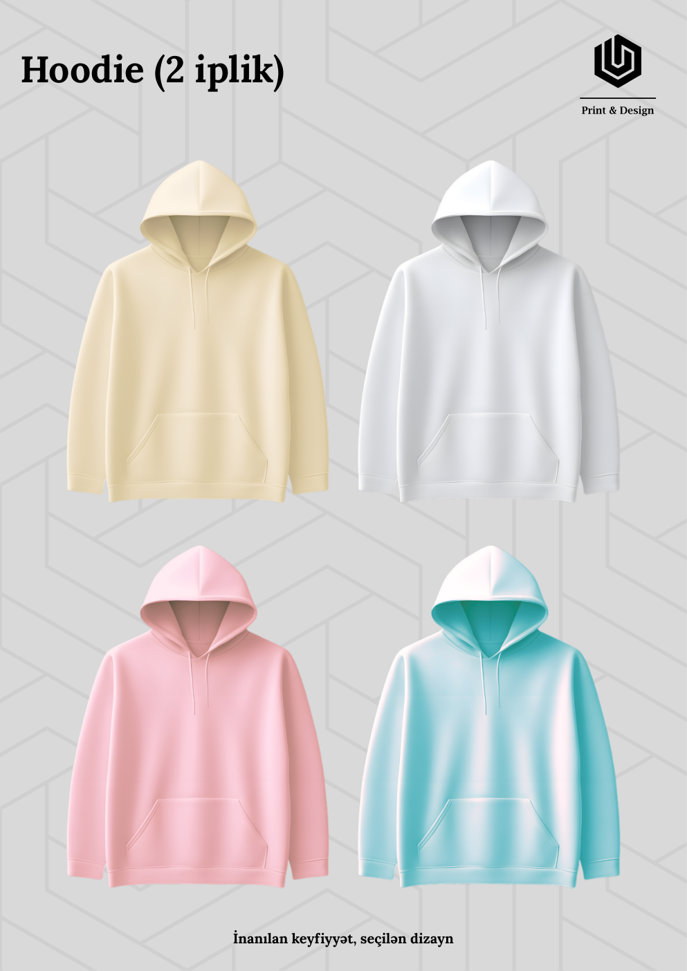Hoodie (2 iplik)