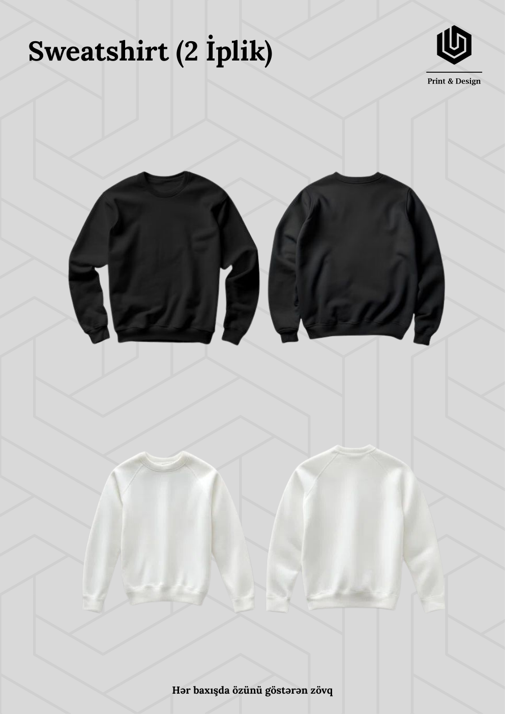 Sweatshirt (2 iplik)
